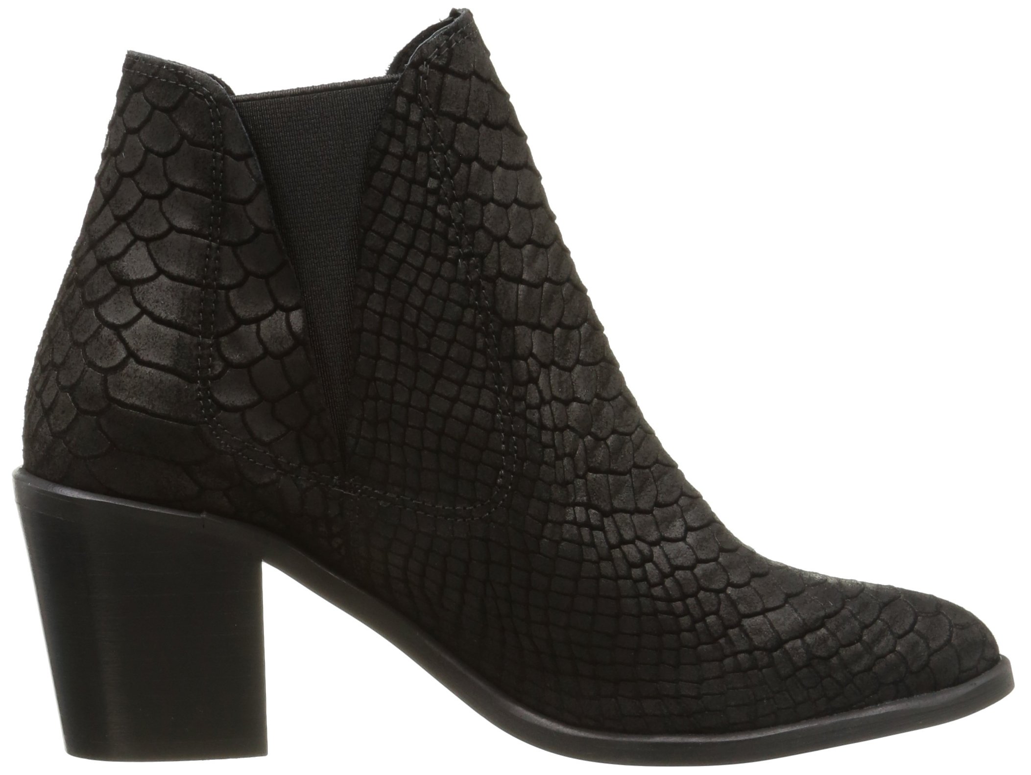 Pieces Psumiko Croc stivali donna nero 37 EU pelle