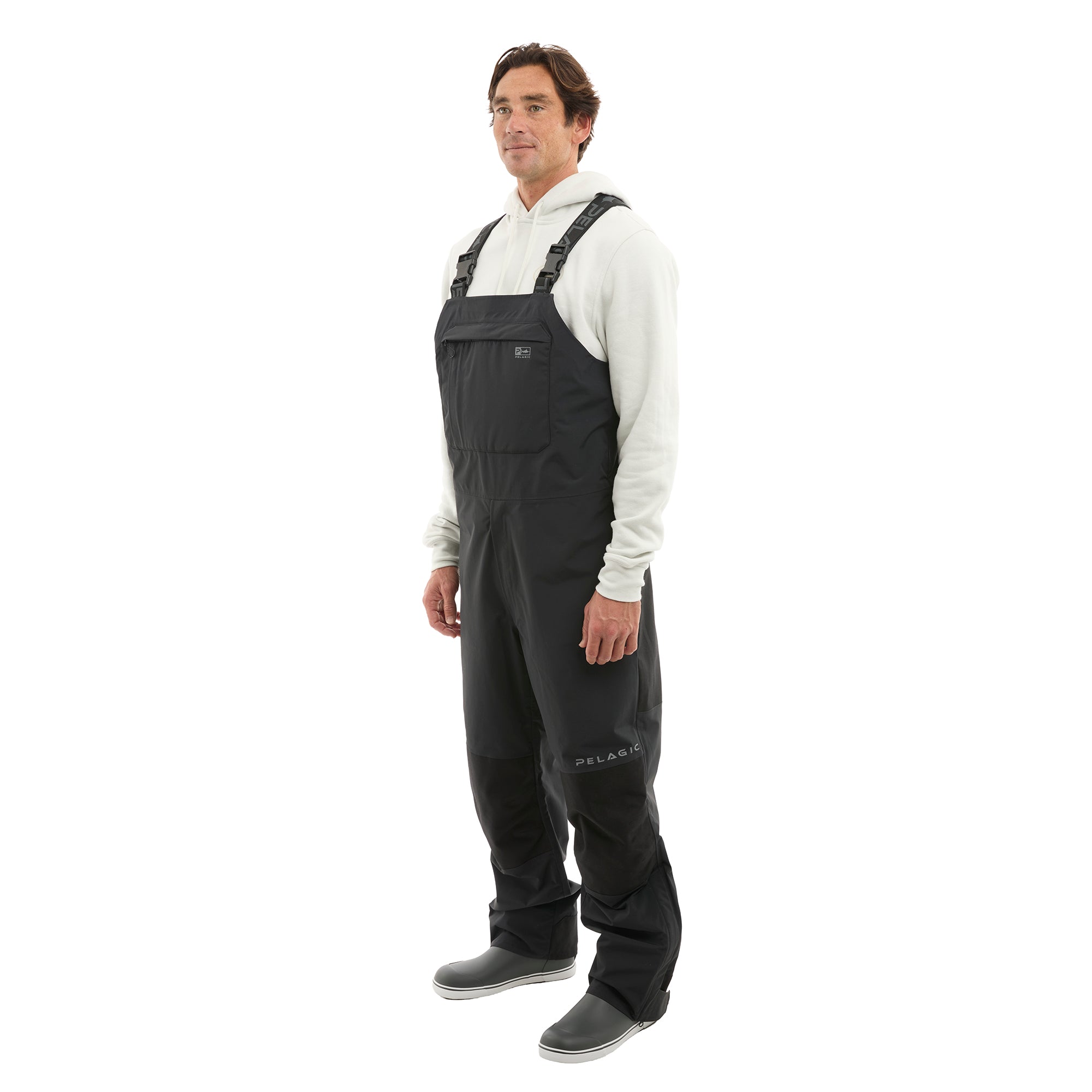 PELAGIC Cyclone Bib salopette pesca Nero 20K