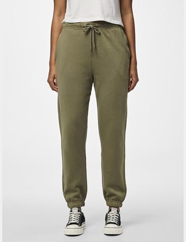 Pieces Pcchilli HW Noos BC pantaloni tuta verde
