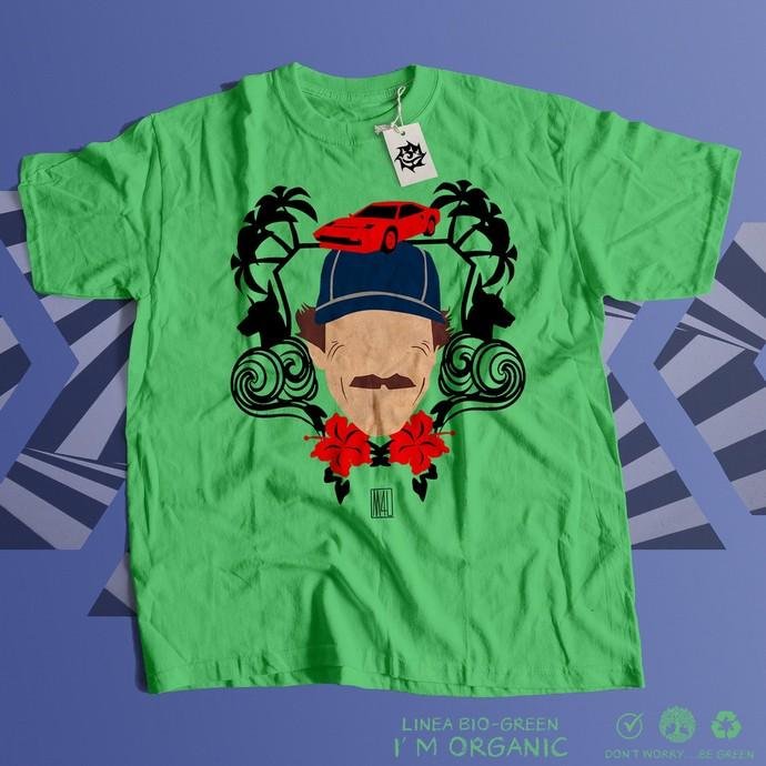 Matrix Music Store Tribe M4U Magnum P.I. t-shirt stampa digitale