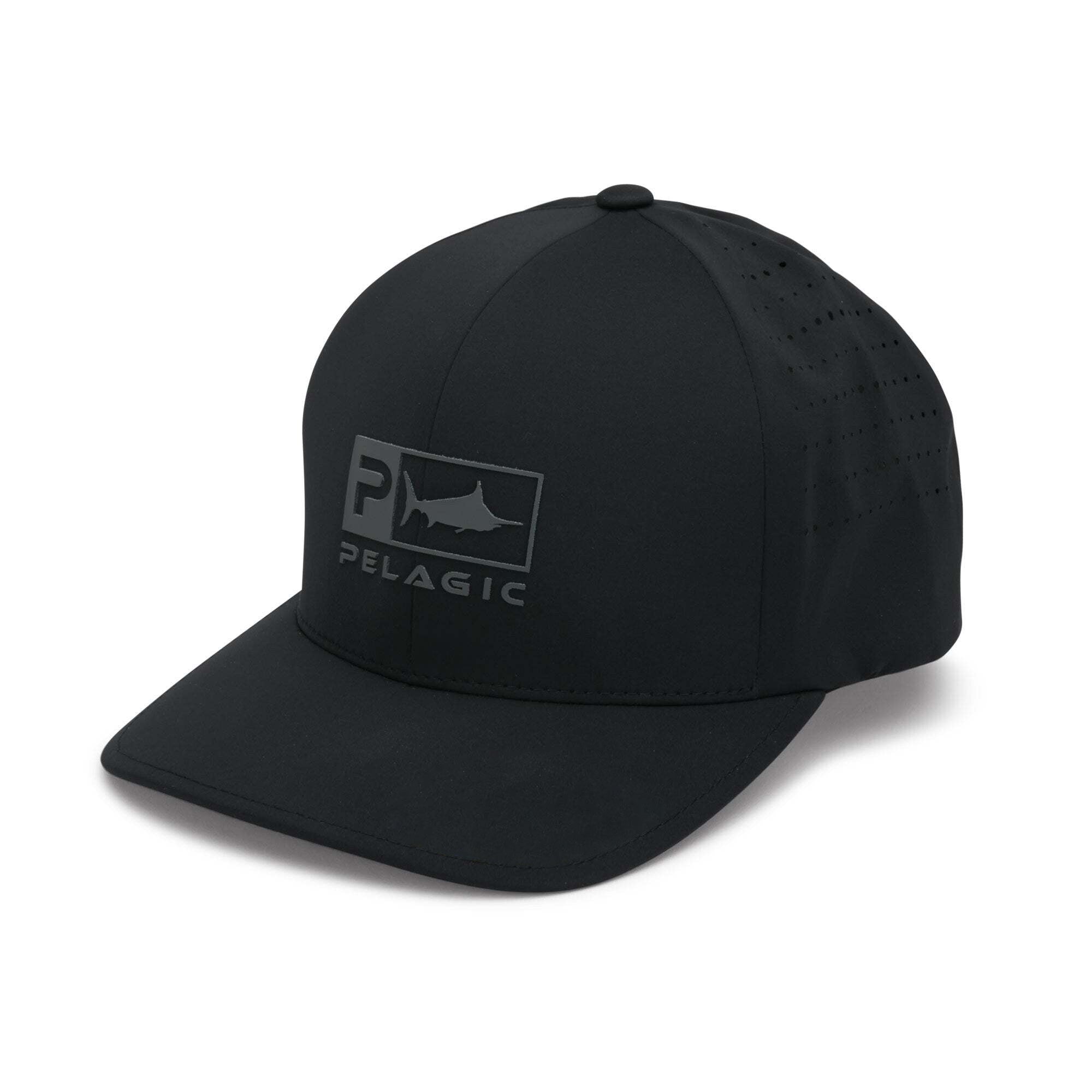 Pelagic Flexfit Delta Icon cappello uomo S/M nero