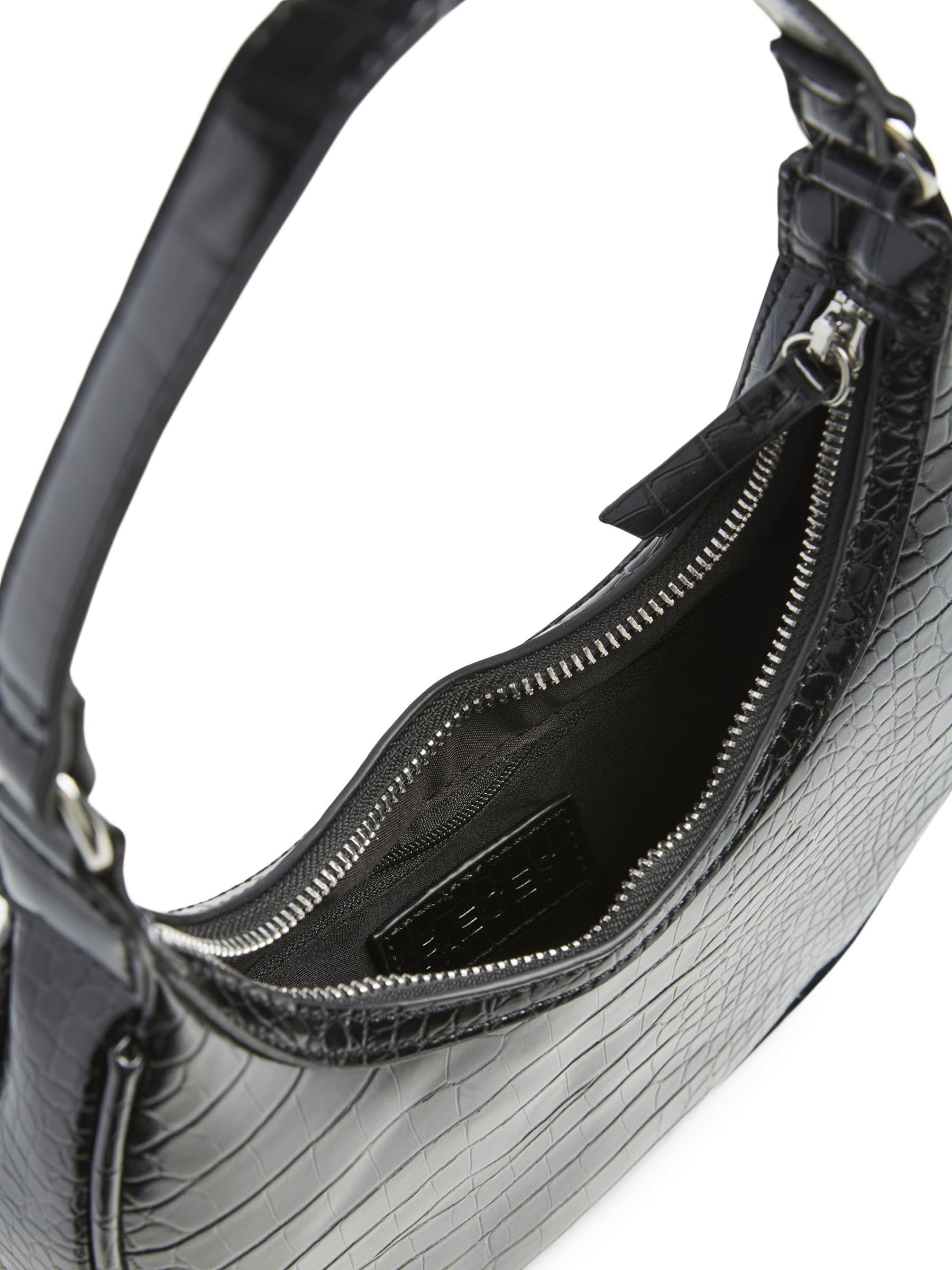 PIECES Pcnanett Croco Shoulder Bag borsa effetto cocco