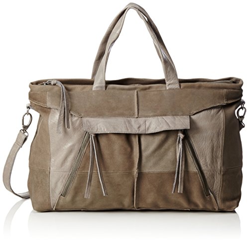 Pieces Pclilja Leather weekend bag donna pelle grande