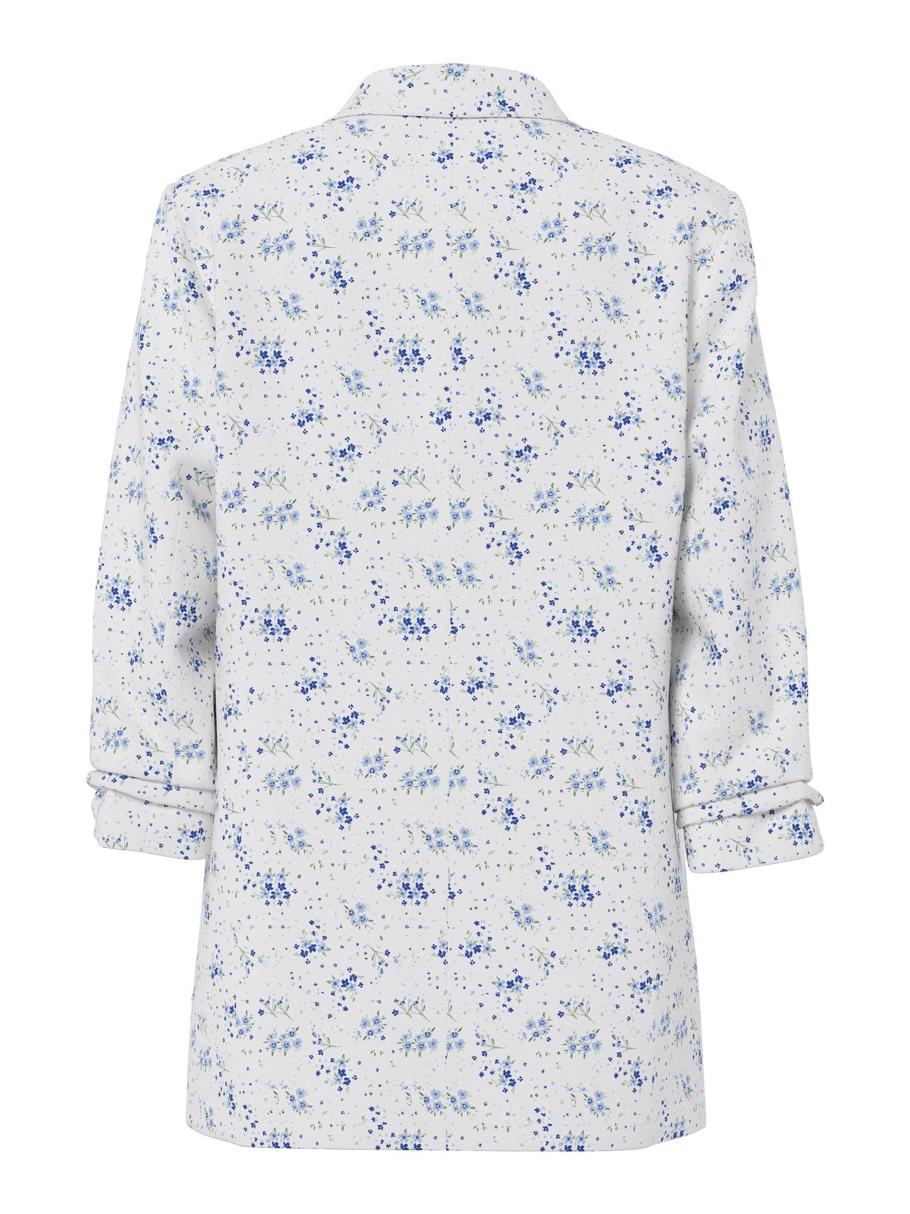 Pieces Pcbosella blazer stampato manica 3/4 donna