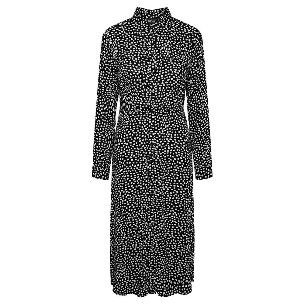 Pieces Pcnova LS Midi Dress Noos BC vestito midi