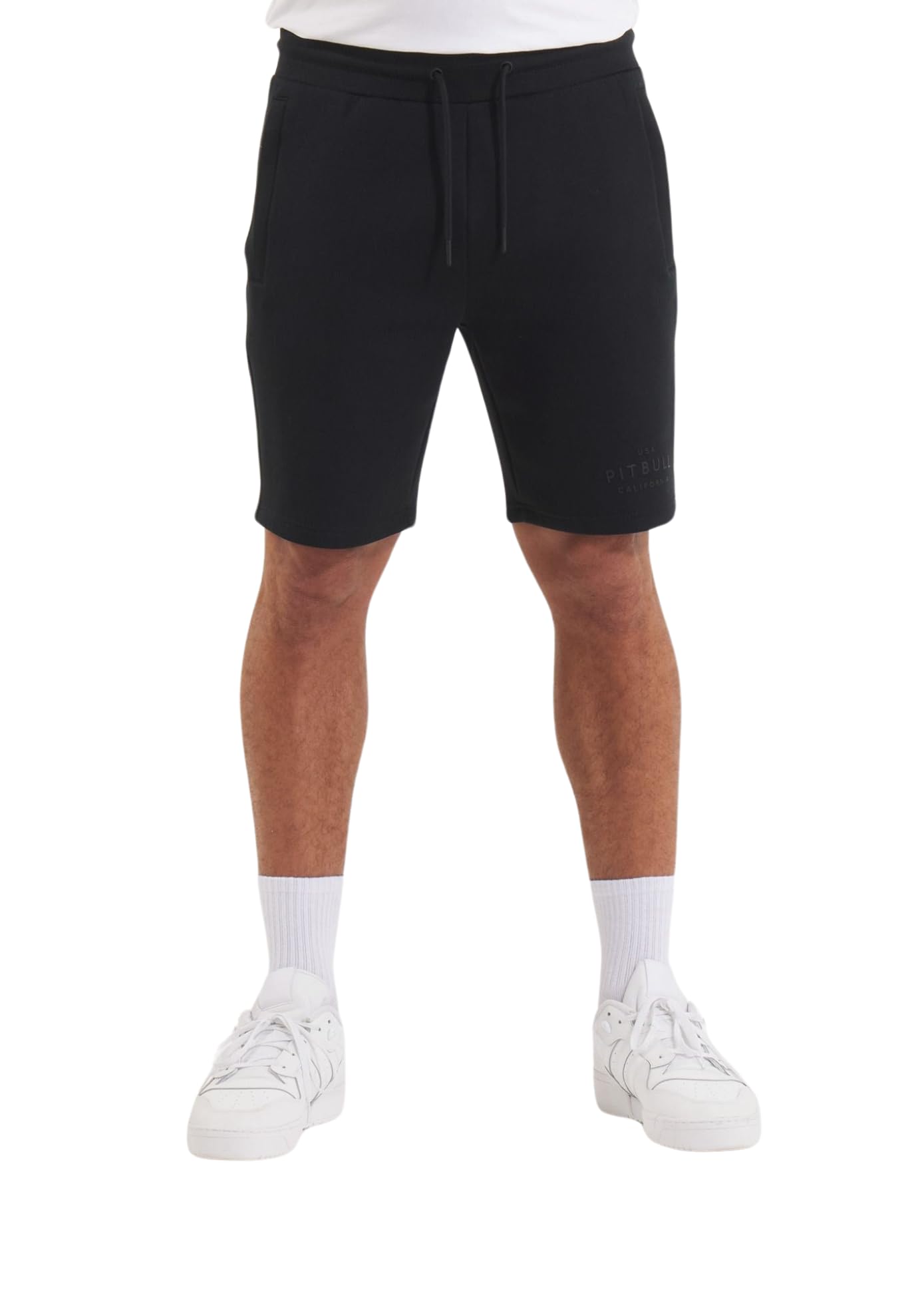 Pitbull Sampson Shorts Uomo Cotone Tasche Zip