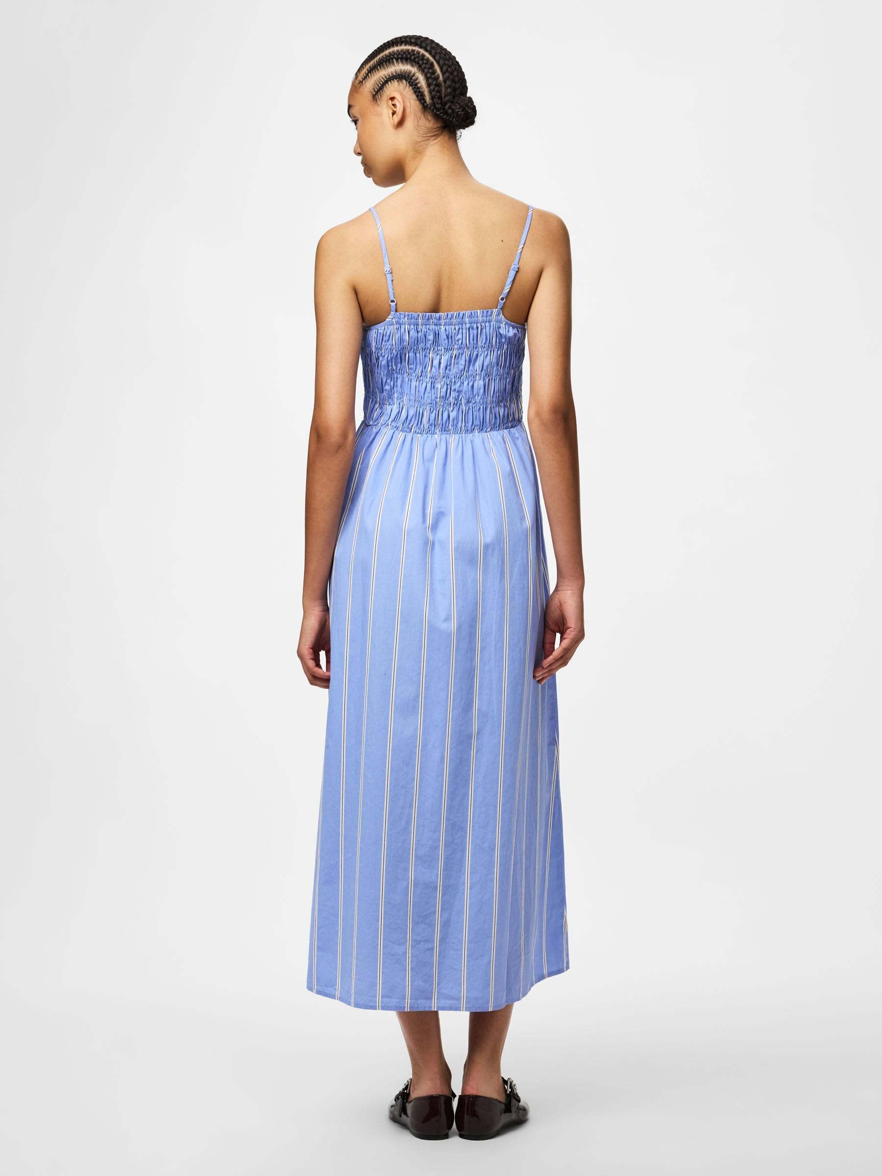 Pieces Pcphilipa abito lungo donna S spalline