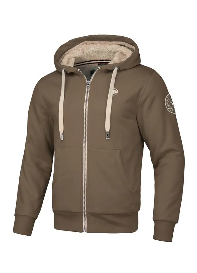 Pitbull West Coast Ruffin II felpa con cappuccio blu scuro sherpa