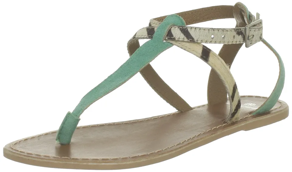Pieces Cathie sandali donna pelle menta
