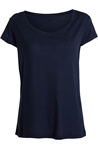 Pieces Pcemma New SS Top T-Shirt Donna M Blu Navy