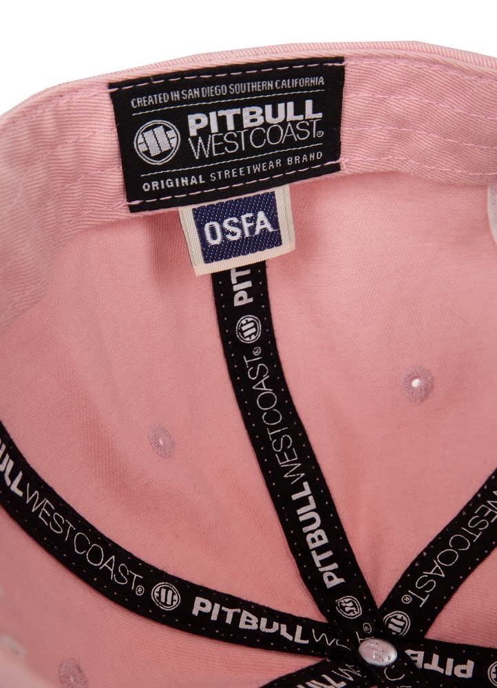 Pit Bull West Coast Since 89 cappellino snapback rosa