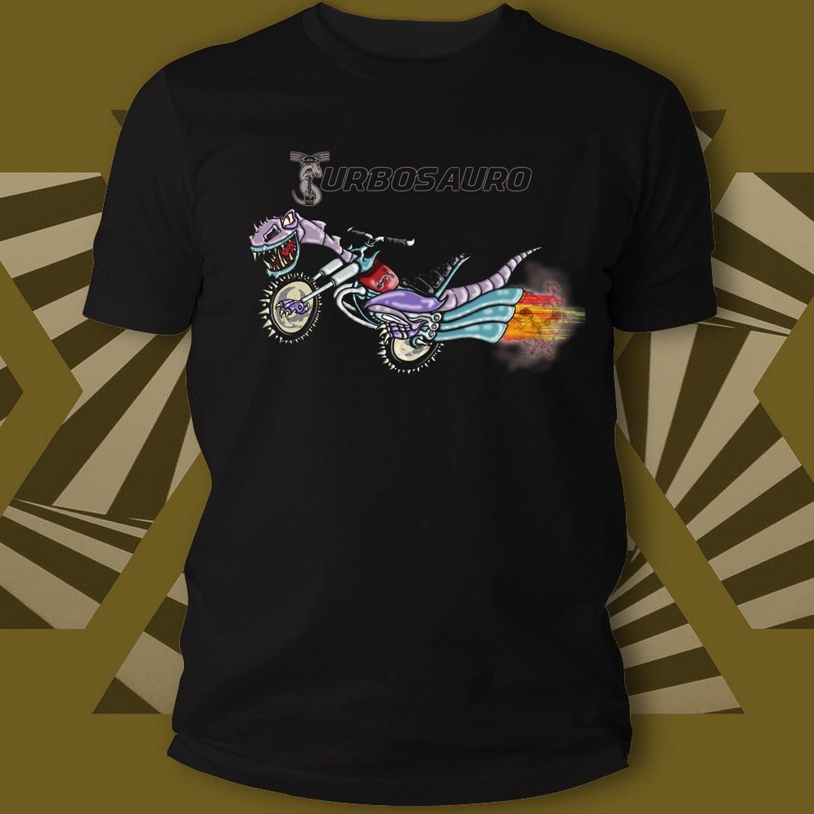 Turbosauro Turbomoto maglietta cotone organico