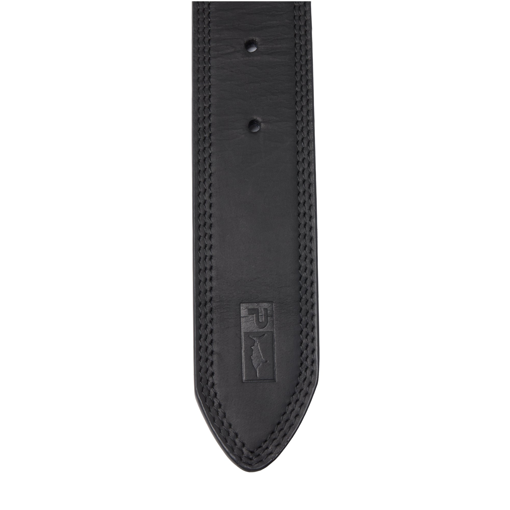PELAGIC Charter Leather Belt cintura pelle Nero