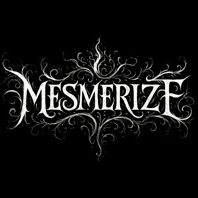 Mesmerize Logo t-shirt cotone organico stampa digitale