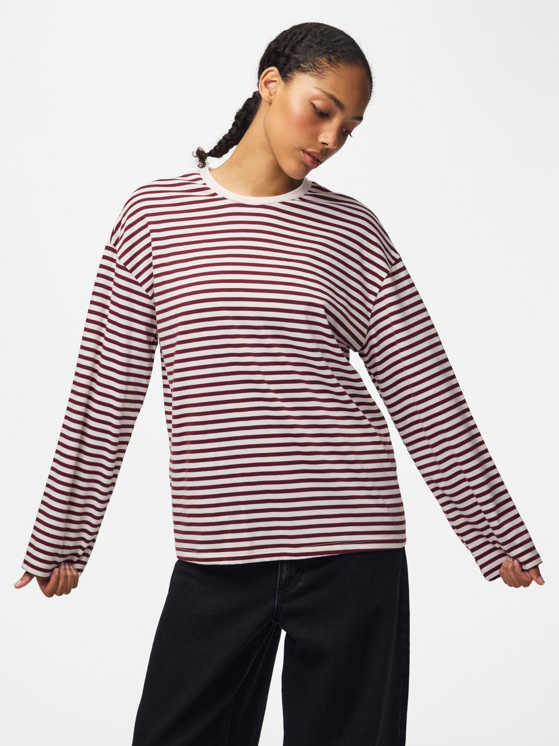 Pieces Pcsadie Maglia Donna S Maniche Lunghe