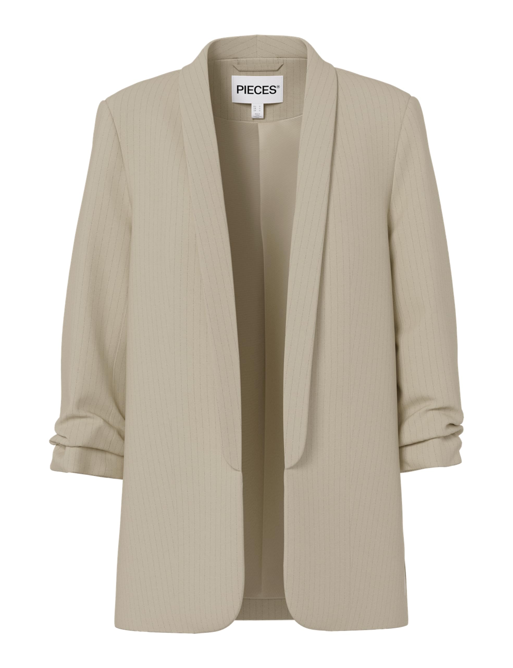 Pieces Pcbosella blazer donna taglia M verde gessato