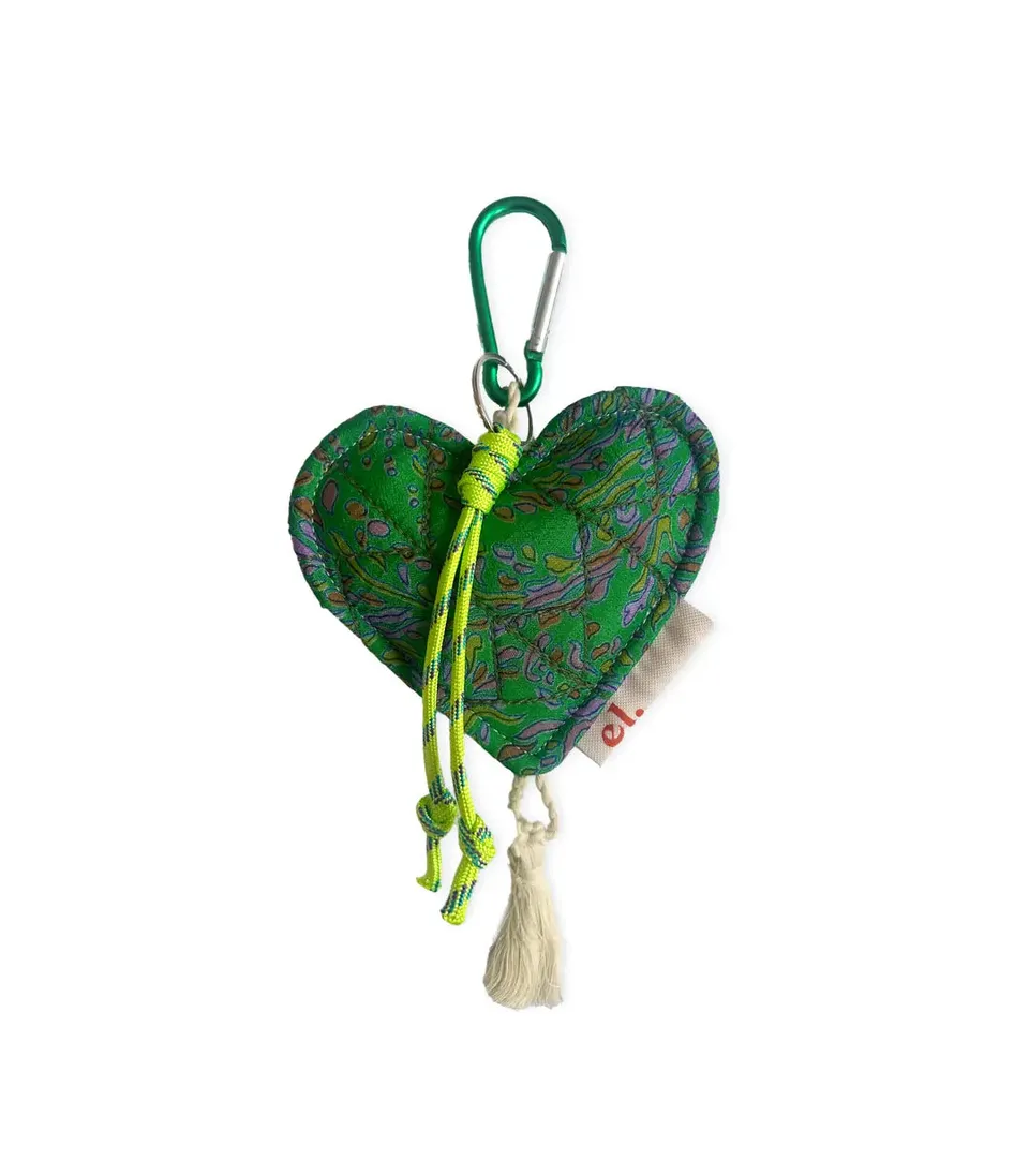 el.residu Aayushi #1 charm borsa seta riciclata