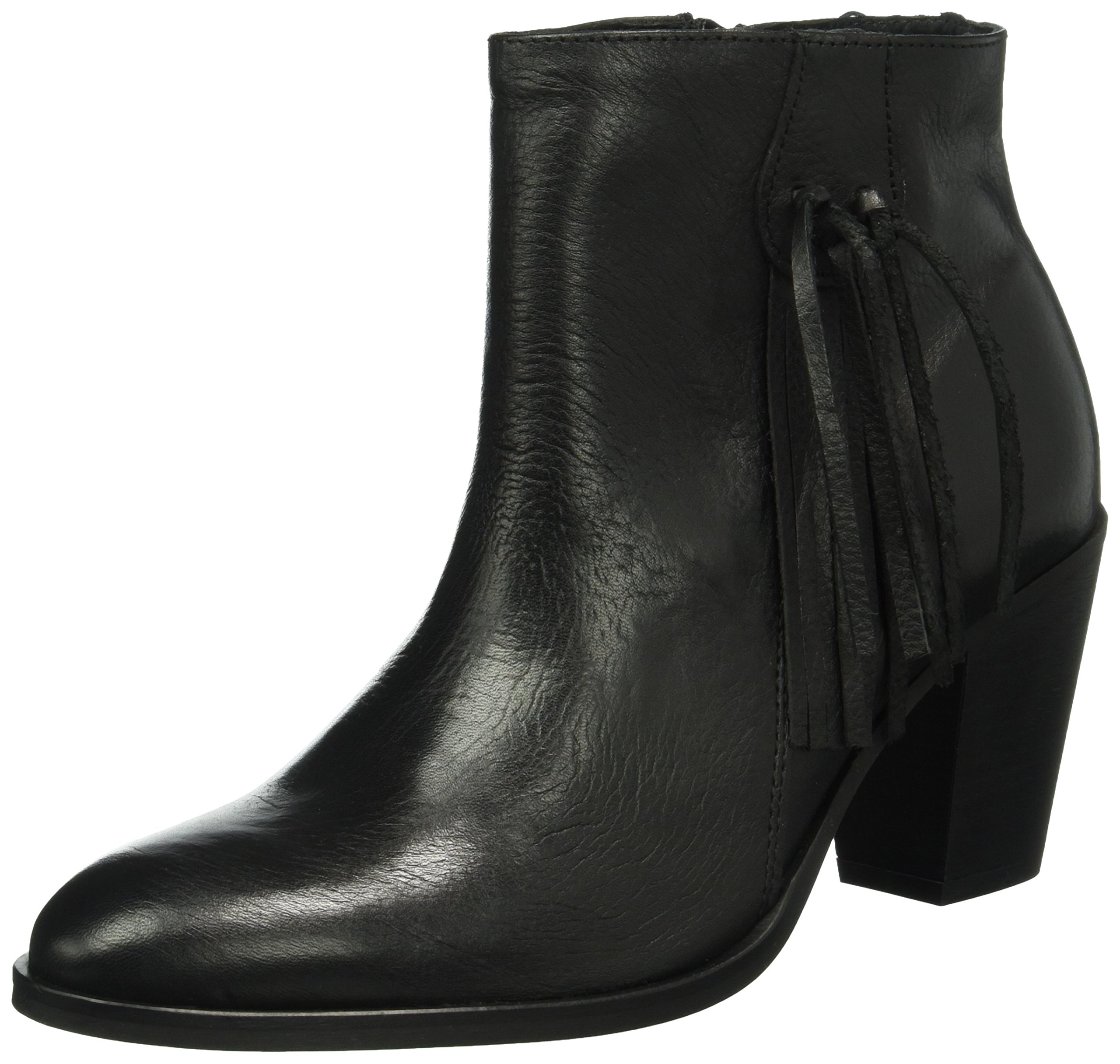 Pieces Psdiva Leather Boot stivali donna nero