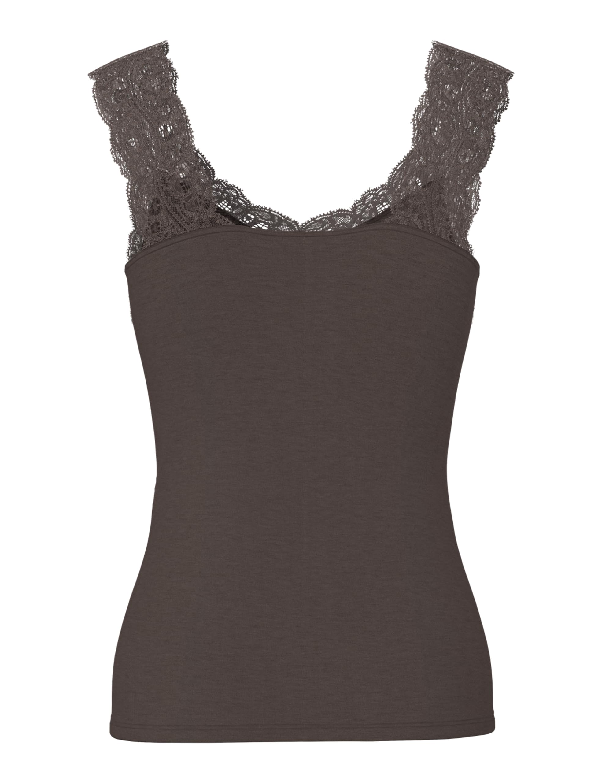 Pieces Pcbarbera top pizzo donna Castor Gray traspirante