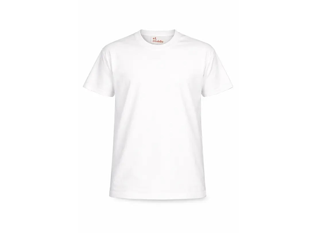 el.residu Saumya #bw t-shirt bianca 100% cotone