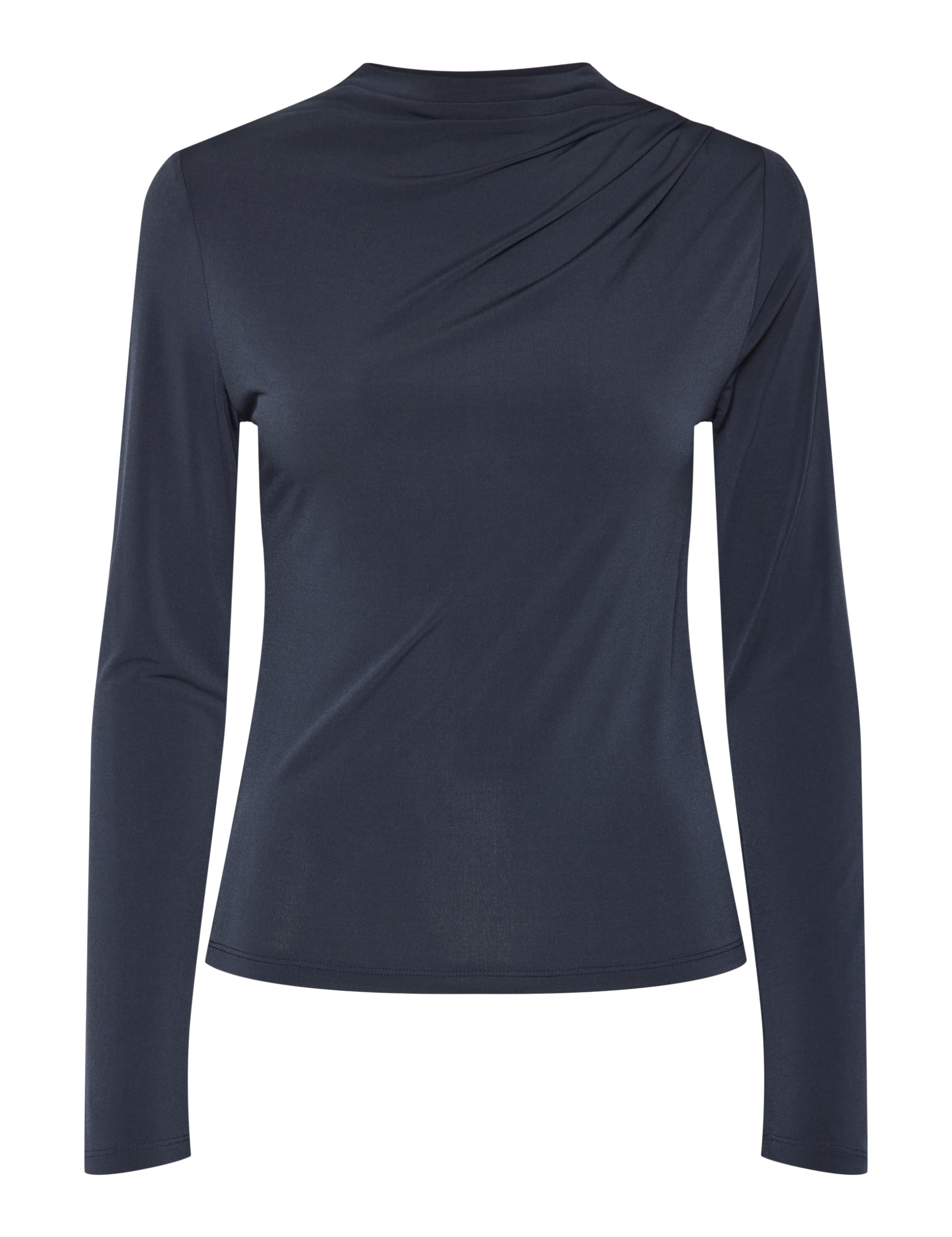 Pieces Pcmadison LS maglia drappeggiata manica lunga