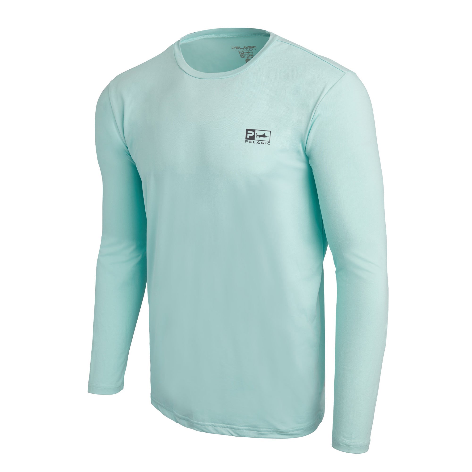 Pelagic Freespool Rusted Icon maglia maniche lunghe turchese UPF50+