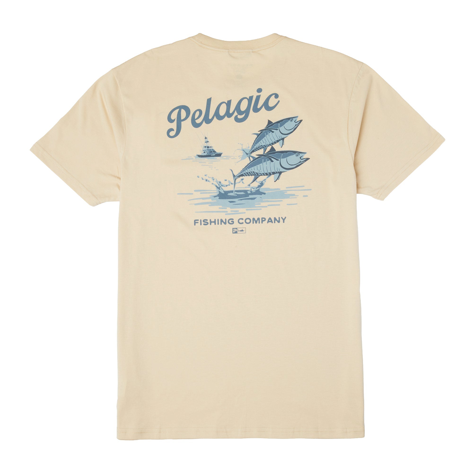 Pelagic Jumpers maglietta uomo sand cotone bio