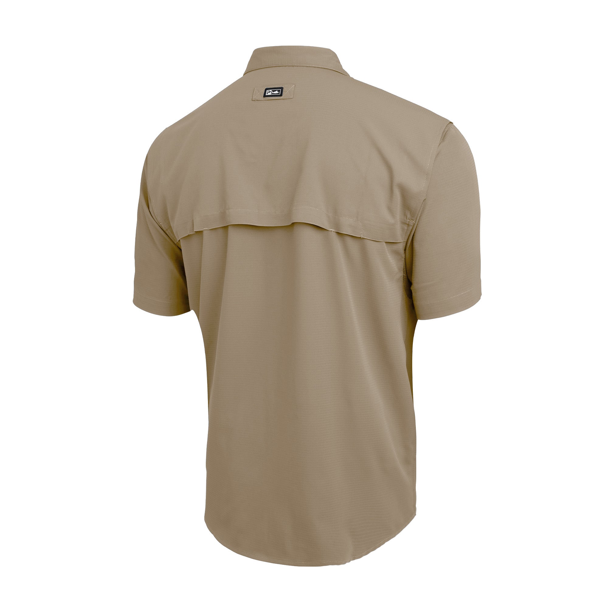 Pelagic Keys camicia pesca uomo kaki scuro UPF 50+