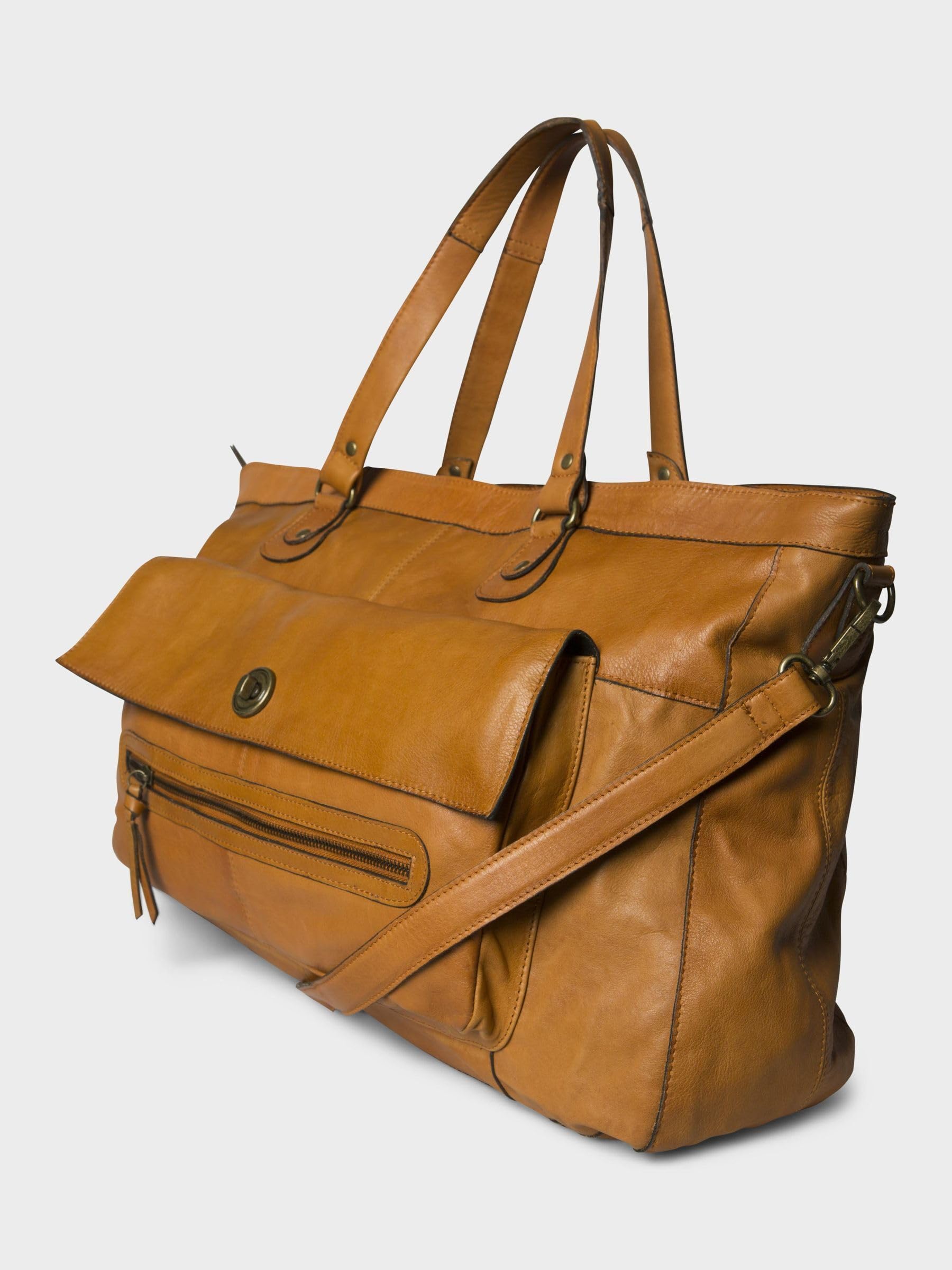 Pieces Totally Royal Leather Travel Bag 13 borsa pelle