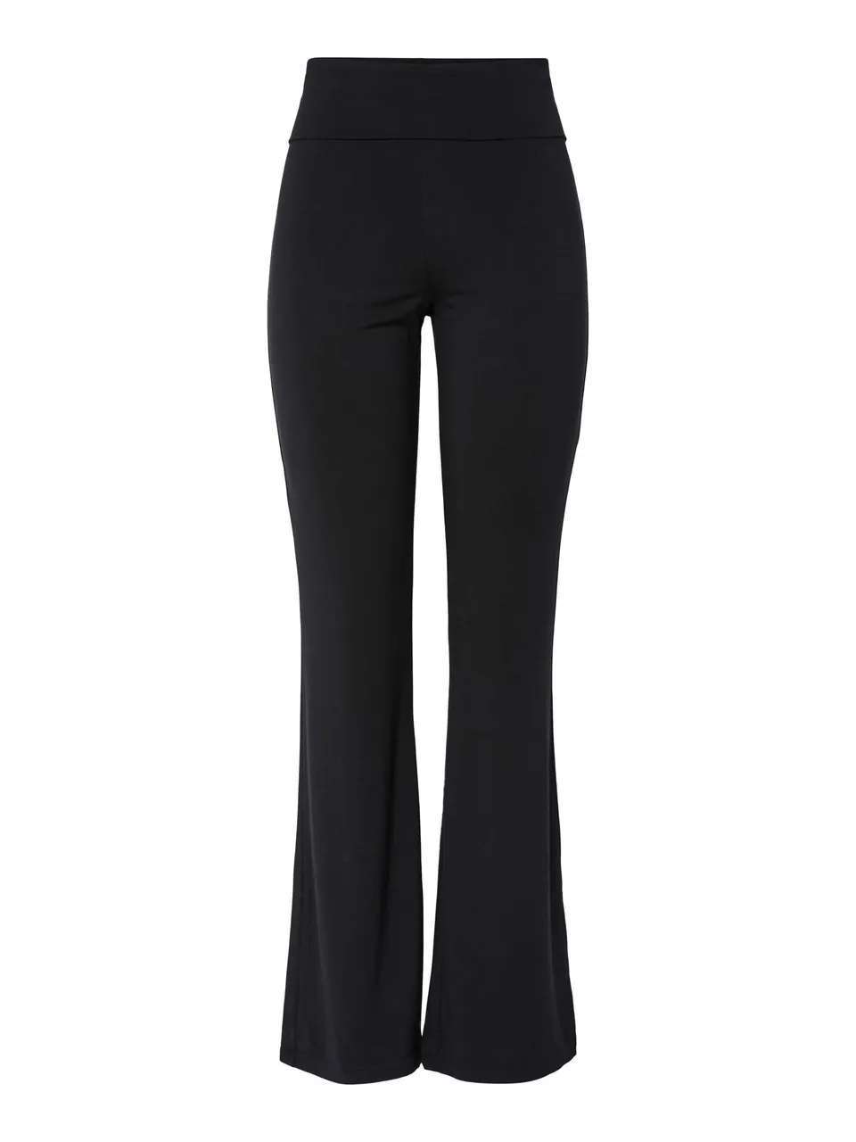 PIECES Pcmaliva Flared Pants Jrs Noos BC pantaloni svasati jersey