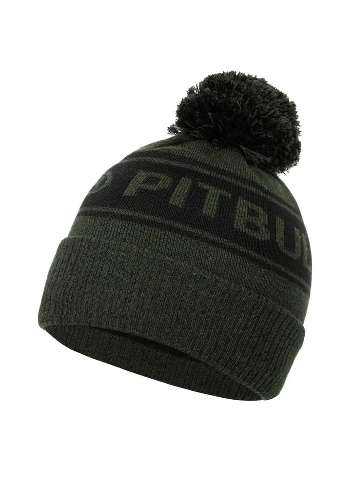 Pit Bull West Coast Vermel berretto invernale acrilico