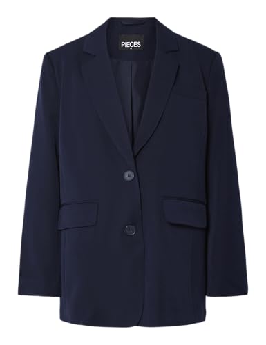 Pieces Pckamil Blazer Oversize Donna Blu Oltremare S