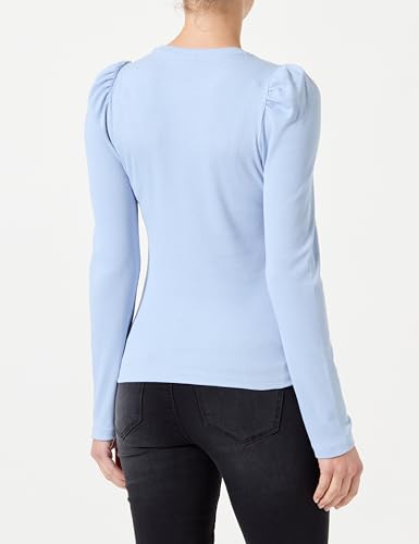 Pieces PcJanna Maglietta Maniche Lunghe Blu XS