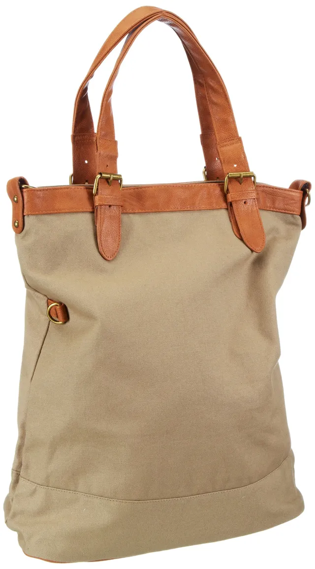 Pieces Gytas Canvas Net tracolla donna beige