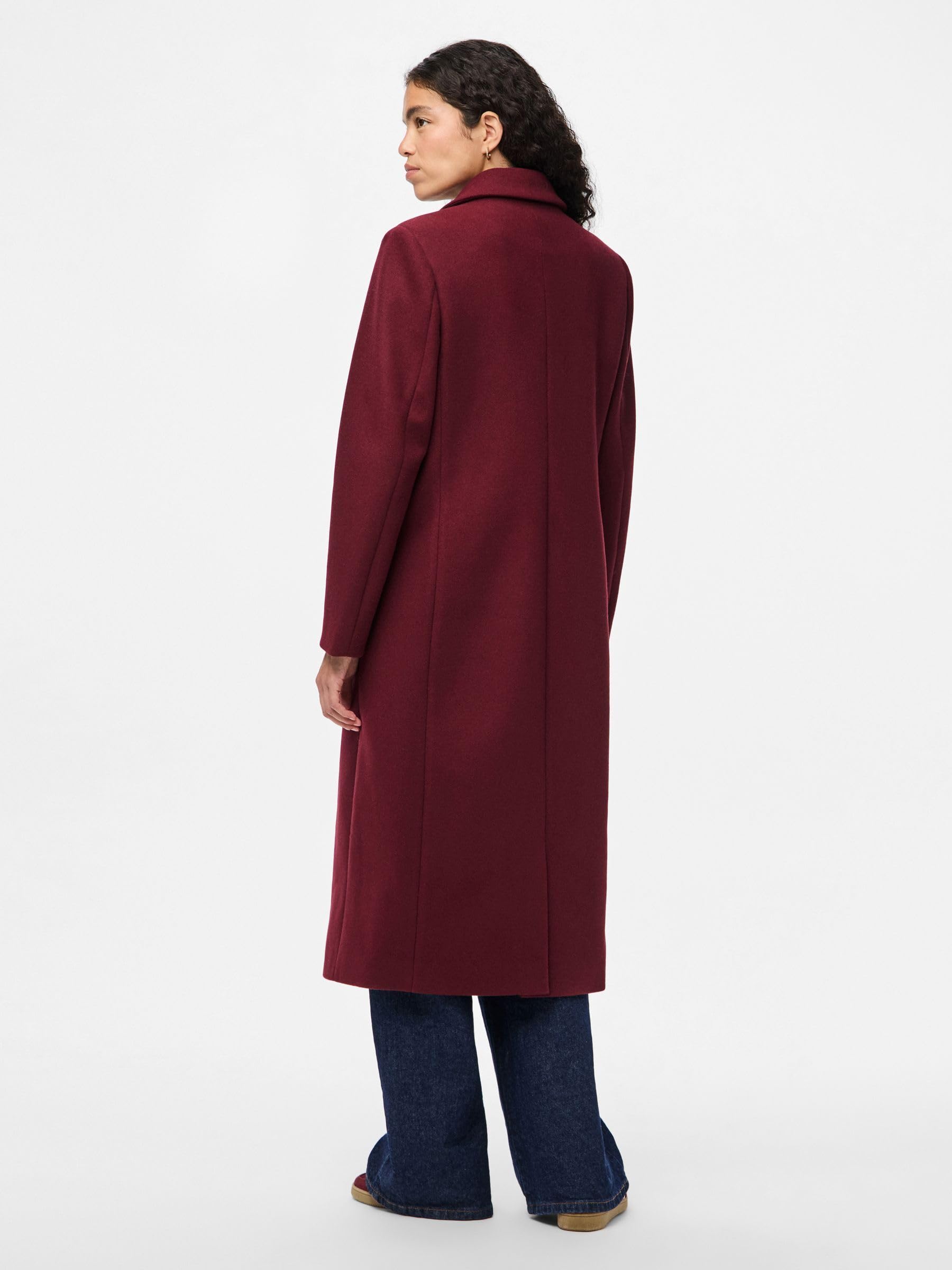 Pieces Pcjadine cappotto donna lungo invernale