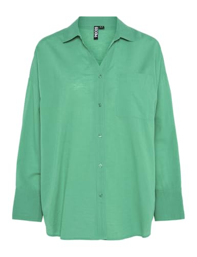 Pieces Pcmatinka camicia donna manica lunga uso quotidiano