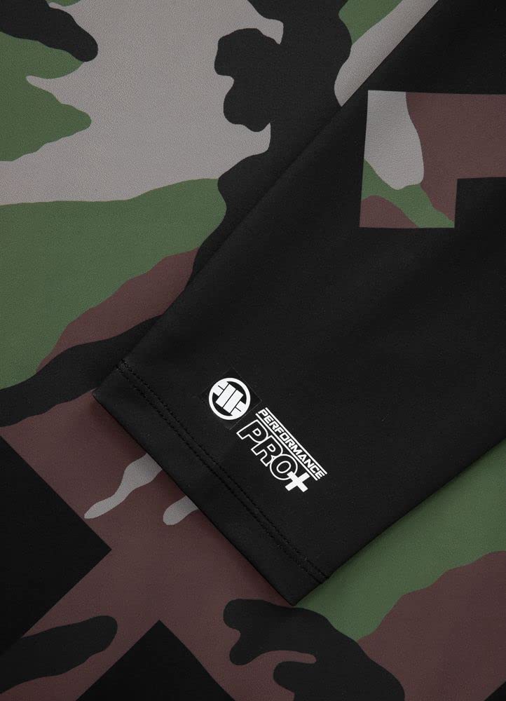 Pit Bull West Coast Cross Camo rash guard uomo manica lunga