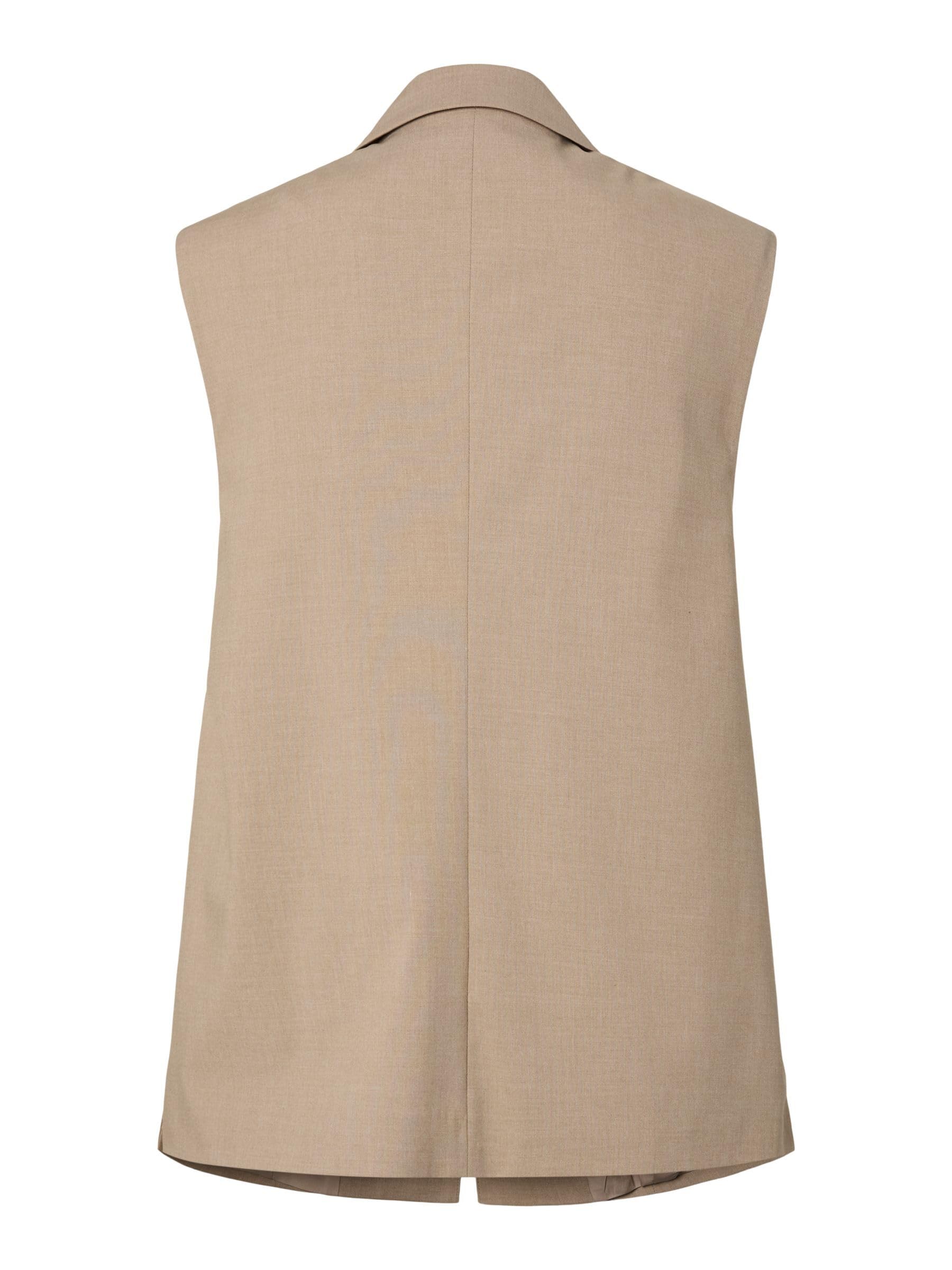 Pieces Pcrosa Split gilet donna XS con spacco laterale