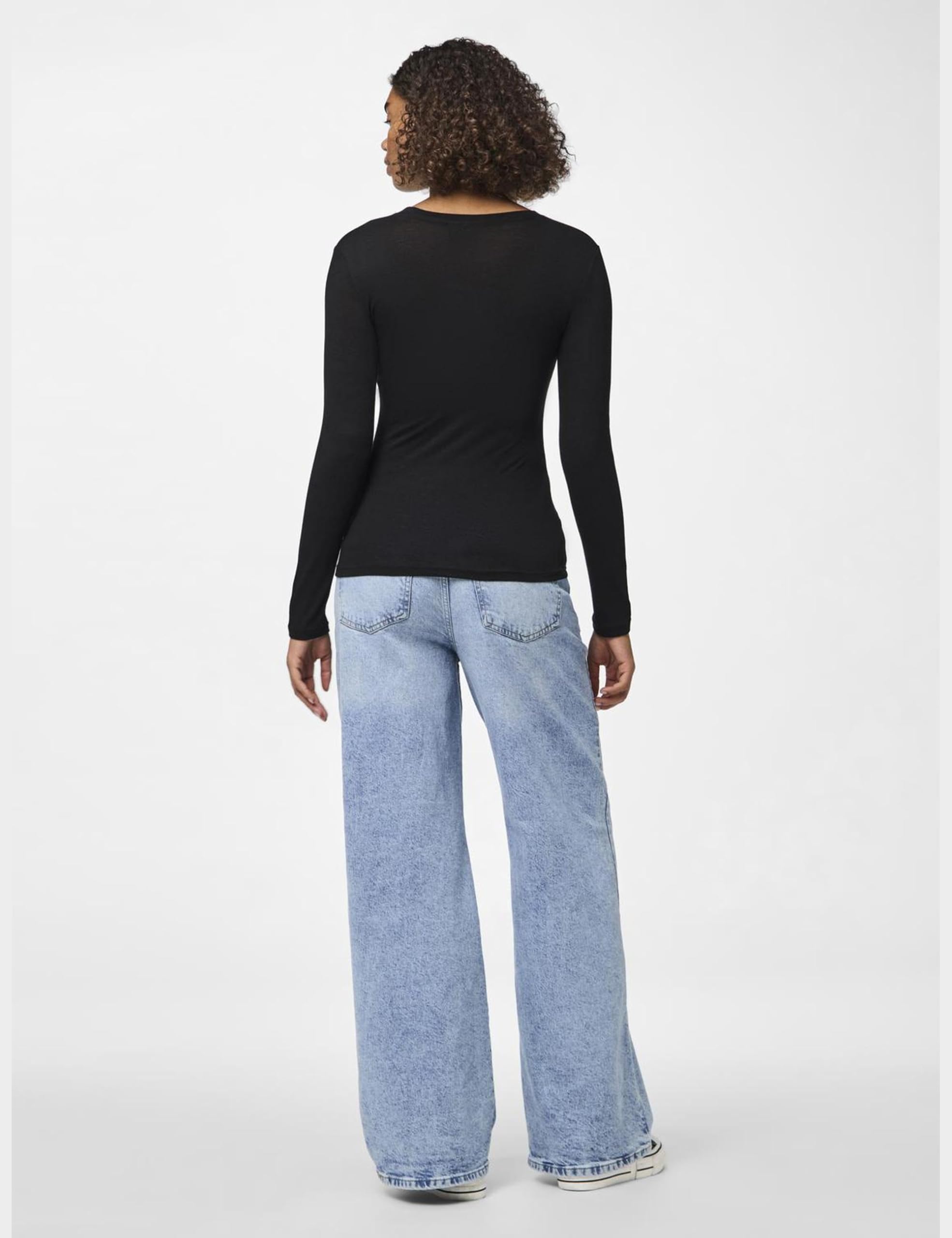 PIECES Pcmaria LS Top camicia donna manica lunga