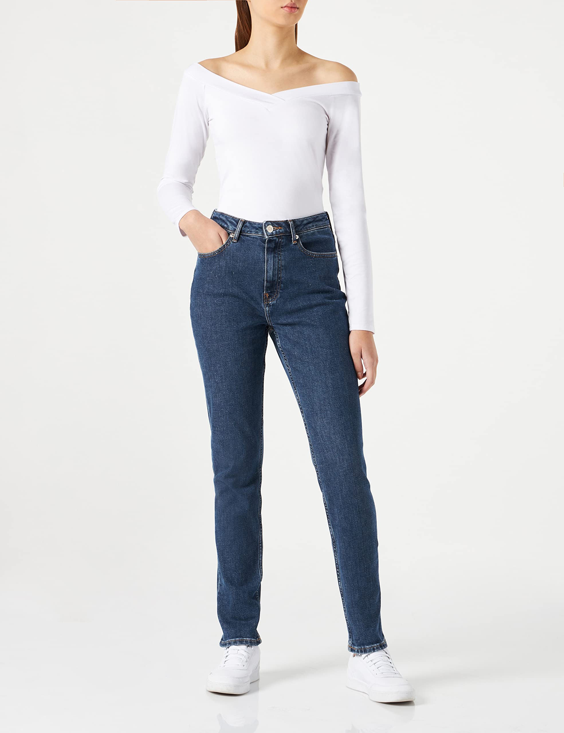 Pieces Pcmaliva top donna spalle scoperte XL scollo V