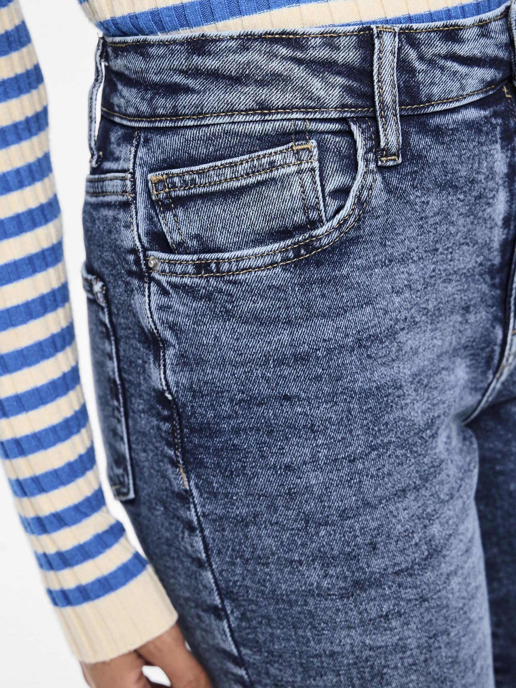 Pieces Pckelly HW Straight Jeans jeans donna vita alta
