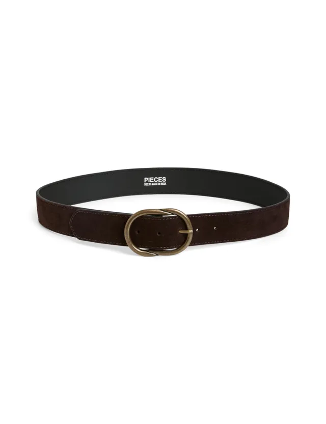 Pieces Pclaura cintura jeans scamosciata donna regolabile