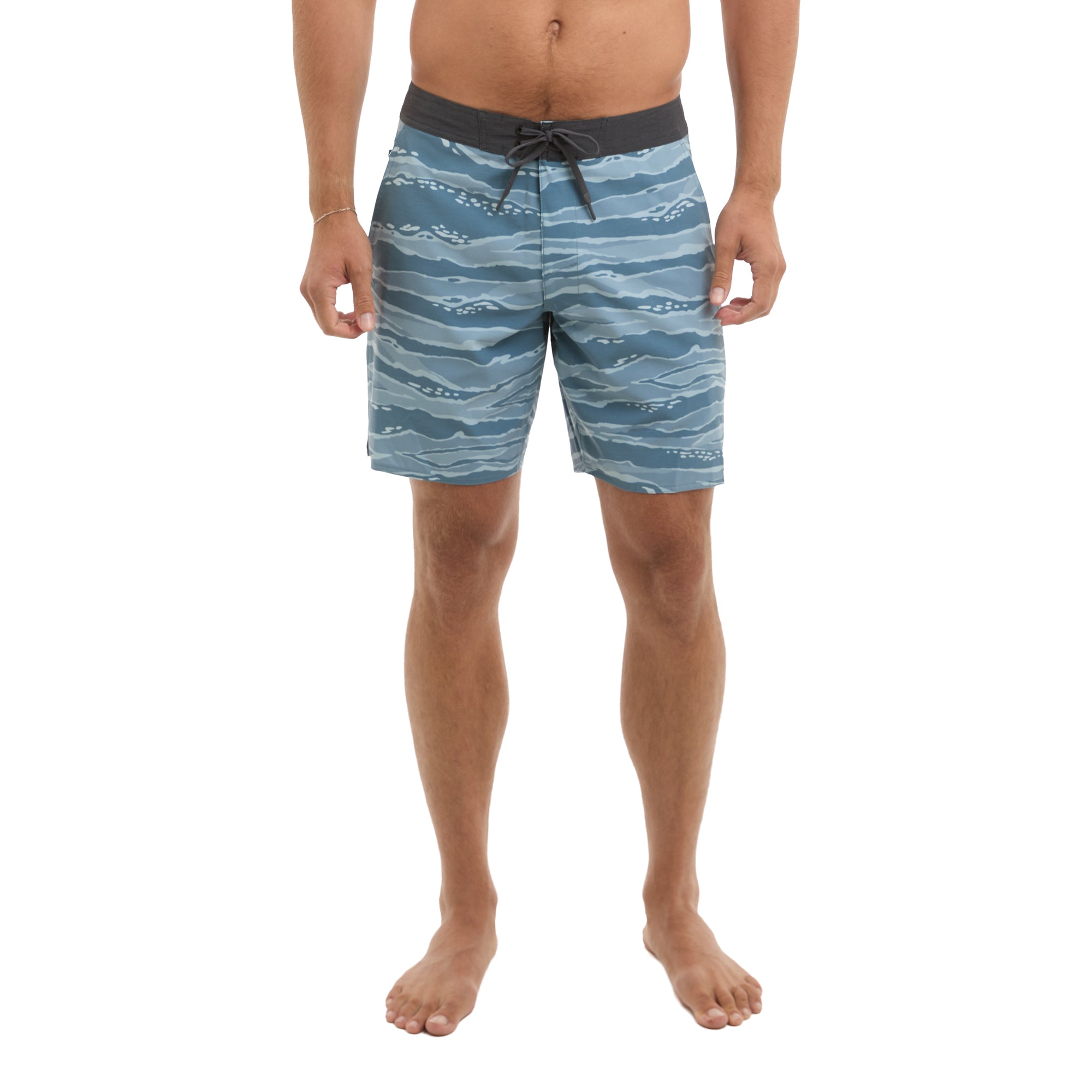 Pelagic Ledge boardshort uomo petrol mimetico