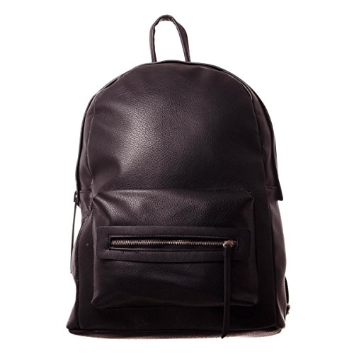 Pieces Pclaffy Backpack zaino donna nero pelle