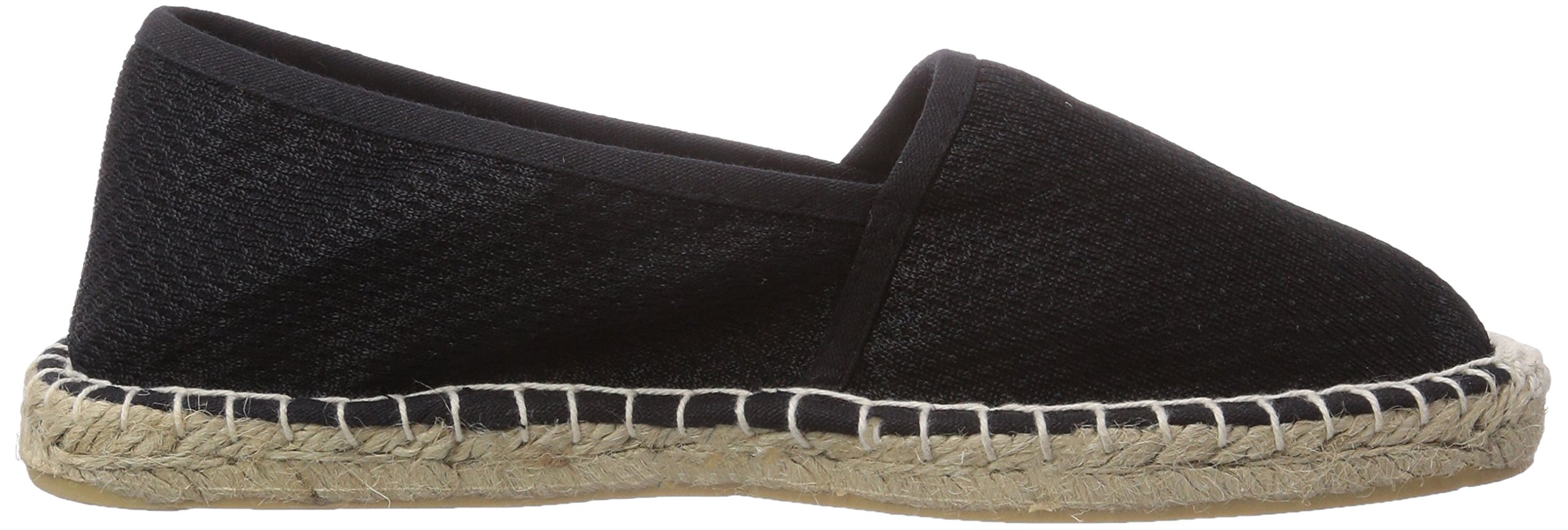 Pieces Haisha Espadrillos Mesh espadrillas donna nere in tela