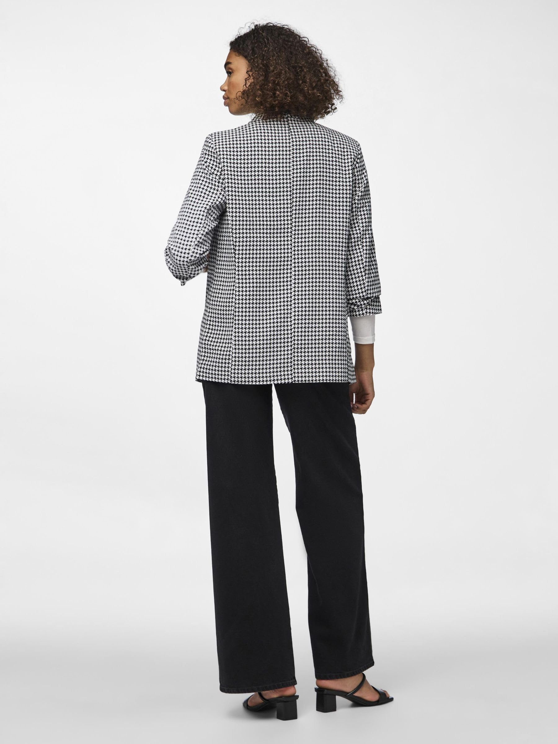 Pieces Pcbosella Blazer Manica 3/4 Stampato XL