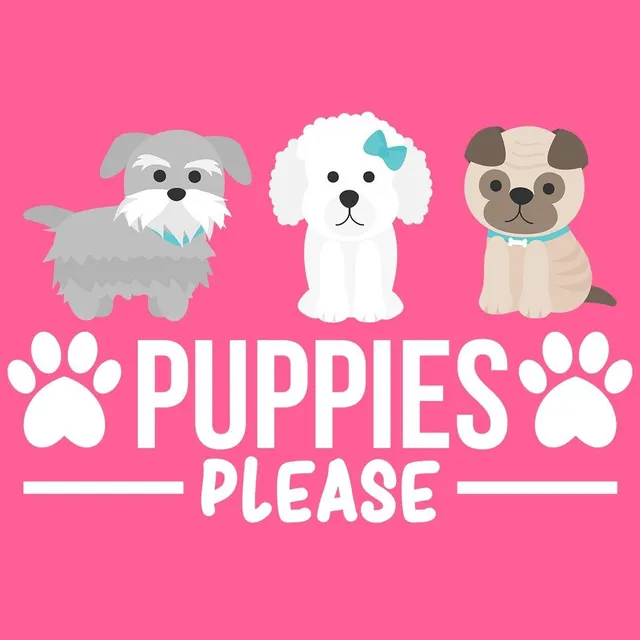 Matrix Music Store Dogs Puppies Please t-shirt unisex cotone