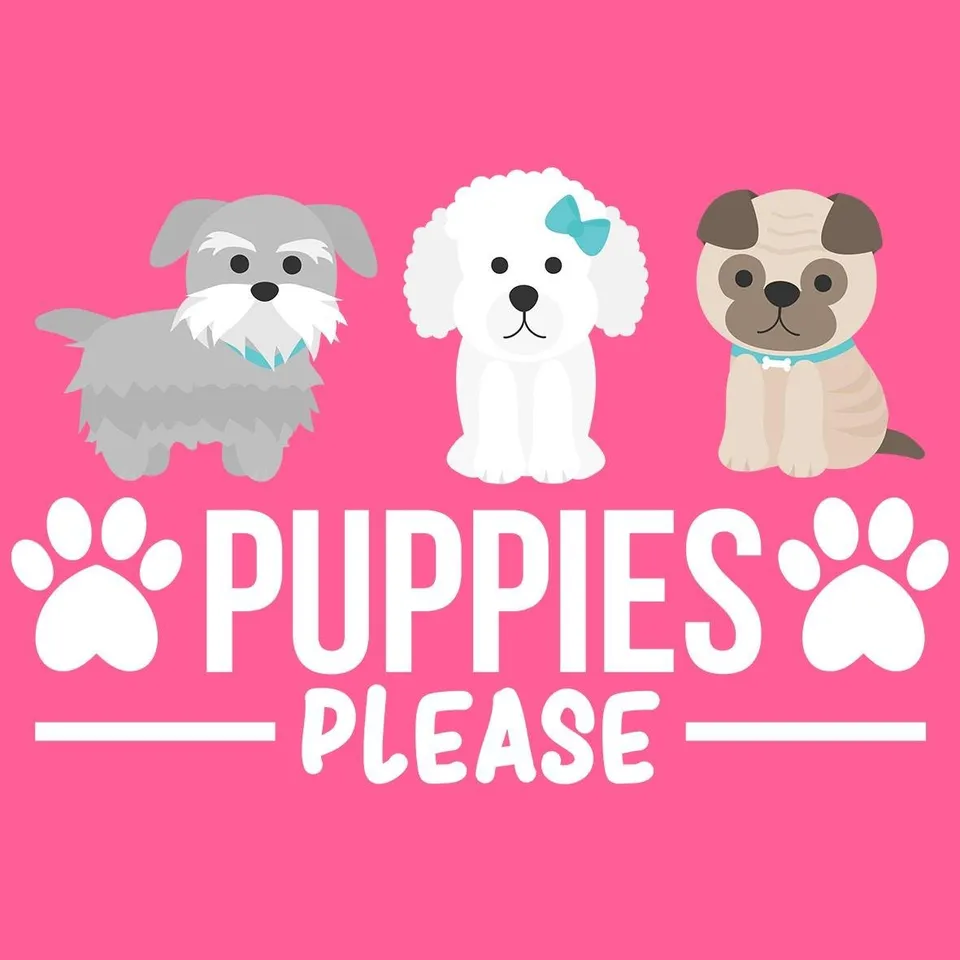 Matrix Music Store Dogs Puppies Please t-shirt unisex cotone
