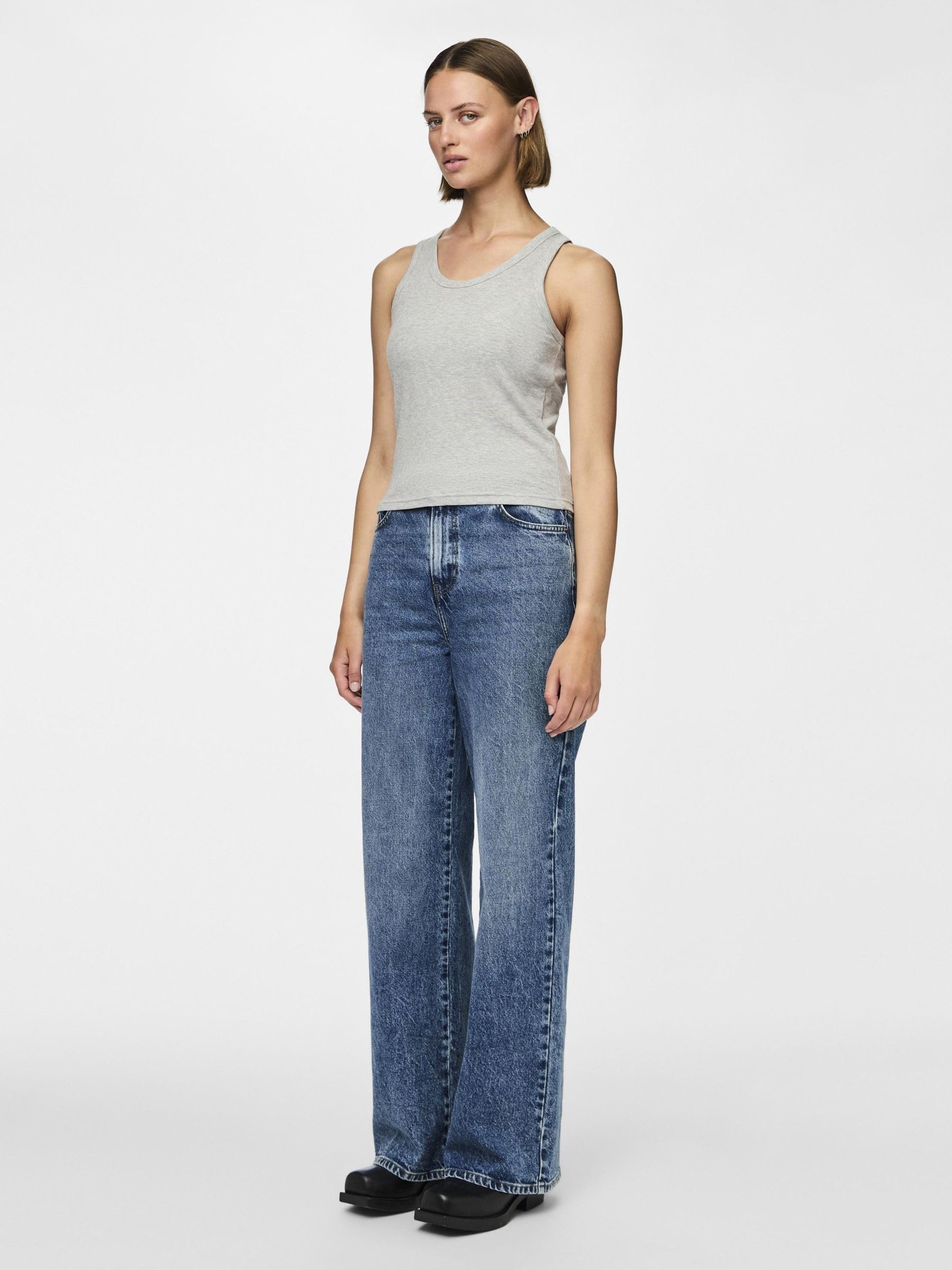 Pieces Pcanibi SL Bra Top BC canotta 1 pz