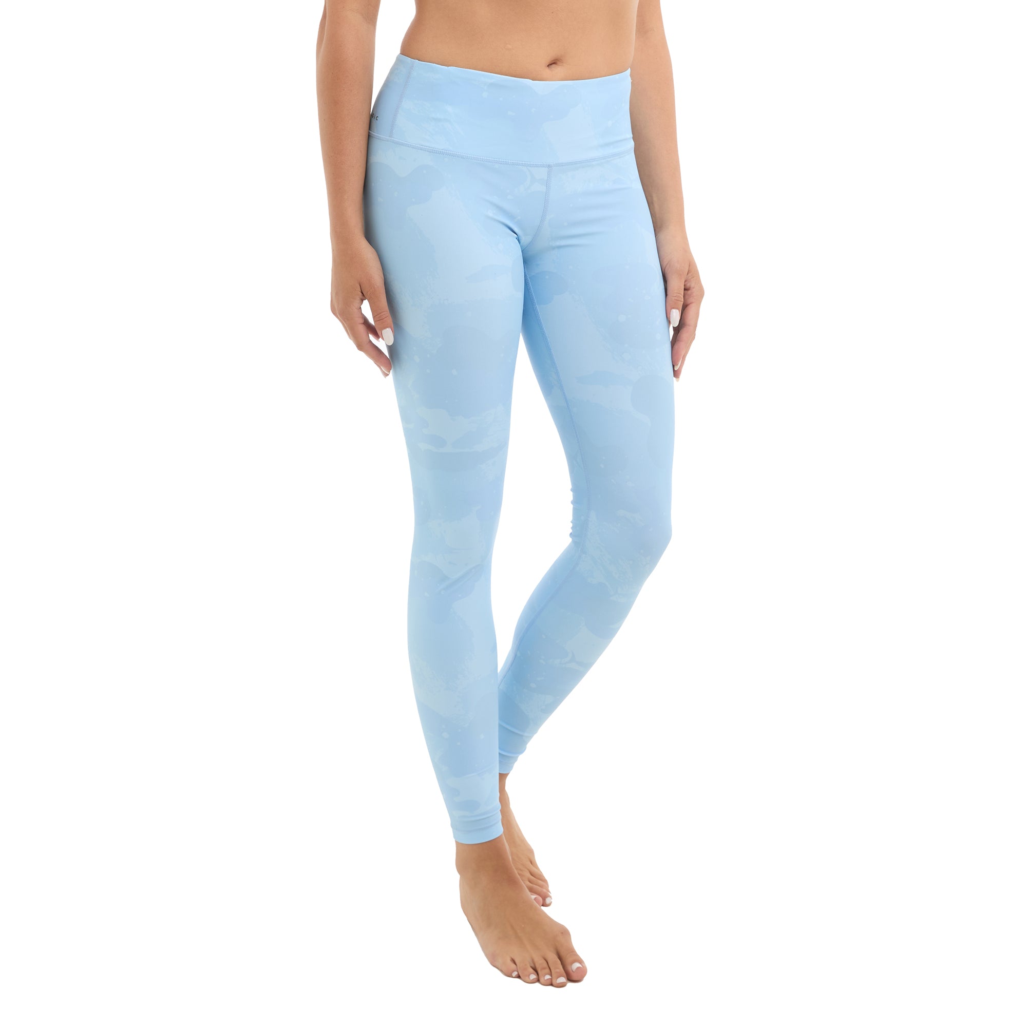 Pelagic Maui leggings donna pesca light blue traspiranti